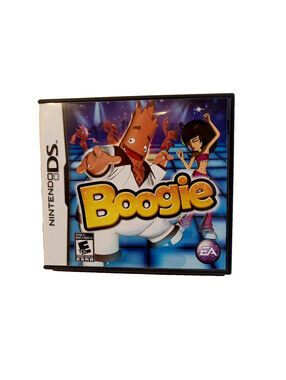 Nintendo DS Y2K Video Game Boogie 2007 Case Instruction Manual Booklet Rated E